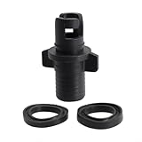 Gdfnmogo Aufblasbarer Bootsschlauch mit Luftventiladapter für Paddelboard, Kanu und Flussfloß – Ersatzventil für Schlauchboot, leicht