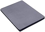 MyBestBuddy Hundematte Premium mit Vollschaum-Kern grau 70x50 cm M, Hundekissen mit flauschigem Stoffbezug - allergikerfreundlich - 40°C waschbar - Hundebett für kleine Hunde ca. 3 cm dick, 70 x 50 cm