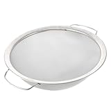 RUNROTOO Wiederverwendbarer Farbfilter Farbsieb Metallsieb für Glasur und Farben aus Edelstahl für Beschichtungsarbeiten