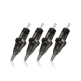jingingy Tätowierung 10 stücke Cartridgetattoo Nadeln # 12 Standard Gebogene Magnum Einweg-Sterilisierte Sicherheits-Tattoo-Nadel für Tattoo-Maschine (Size : 1207RM 0.35MM)