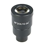 Mikroskop WF20X Stereo-Binokularmikroskop-Okular-Montagegröße 30 mm High Eyepoint Weitwinkel-Okular mit Mikrometer