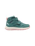 Jack Wolfskin Jungen Unisex Kinder Woodland 2 Texapore MID VC K Walking-Schuh, Jade Green, 30 EU