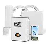 ANYCALL Mobilfunk Signalverstärker für Haus und Büro, Empfangsverstärker Handy für Alle Netzbetreiber O2 E-Plus T-Mobile Vodafone, 5G 4G LTE 3G GSM Repeater, Handynetz Verstärker für Band 1, 3, 7, 20