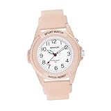 WOFASHPURET Kinderuhr Sportuhr für Digitaluhr Kinderbanduhr Jungengeschenke Jungen edelstahlschale lernuhr -Sportuhr Leuchtbanduhr leuchtende Gürteluhr Abs Rosa