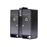 Zhaoj24-05 Mülleimer im Freien Kommerzieller klassifizierter Mülleimer, Doppelmülleimer aus Edelstahl for den öffentlichen Außenbereich