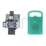 OPTICAL FIBER CLEAVER AUTO Rebounding Cutter mit Maßstab für bloßes Zopf -Leder