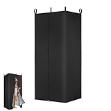 Umkleidekabine für Boote – 420D wasserdichtes Duschzelt, Vorzelt, sofortige Einrichtung, Privatsphäre, Ankleidegehege für Männer, Frauen, Tänzer und Erwachsene, tragbarer Unterschlupf für Ponton, Boot