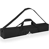 IBVIVIC Stativtasche mit Schultergurt 76 x 11,5 x 11,5cm, Stativ Tragetasche Aufbewahrungstasche für Lichtstativ, Regenschirme, Angelrute, Fotoausrüstung, Mikrofonständer und Einbeinstativ (Schwarz)