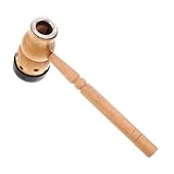 minkissy Kalebasse-Moxibustion Beifuß-Moxibustion tragbare Moxibustion Moxa-Stick Akupunkturpunktstab Moxa-Moxibustion Moxibustionsausrüstung Beifuß-Stick Metall Beige