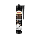 Pattex PRO 500 Express Montagekleber mit FlexTec-Technologie, schnell trocknender & belastbarer Baukleber, hochwertiger Kleber für viele Aufgaben im Haushalt, innen & außen, Weiß, 1x440g Kartusche