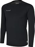 hummel Herren Hml First Performance Jersey L/S Shirt, Schwarz, L EU