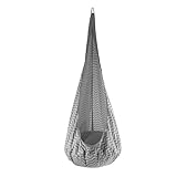 Tulano Doppo 20 | Hängesessel für Kinder | Kuschelige Hängehöhle | Indoor & Outdoor | Belastbar bis 60 kg | Baumwollstoff | Mit Karabiner & aufblasbarem Kissen
