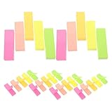 GALPADA 600 Selbstklebende Haftnotizen Farbig Seitenmarker Etiketten in Pastell Notizzettel für Schule Büro Buchindex Register Tabs zur Organisation