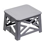 Camp-WC Tragbares Badezimmer im Freien Campinghocker 100kg Gewichtskapazität Erwachsene Auto Reise Töpfchen für Camping Auto Reise Kompaktes Material PP