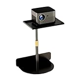 Flaroey Höhenverstellbarer Projektorständer mit Ablage, Mehrwinkel-Unterstützungshalterung für Projektoren und Lautsprecher. Ideal für Den Einsatz zu Hause und im Büro. A