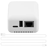 Orolotay P330 Mini-Druckserver, USB 2.0-Kabelverbindung, Einfaches Drucken, Mini NP330 Cloud Printing-Druckserver