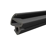 DQ-PP Fensterdichtung – Schwarz – 10 Meter – S-1150 Kommerling – PVC Fenster – Gummidichtug Dichtband – Kunststofffensterdichtungen – ALU Profildichtung Türdichtung
