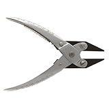 The Beadsmith Parallelzange mit flacher Spitze, 140 mm, Stahlwerkzeug für Schmuckherstellung, keine Feder