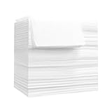 UAPPO 100PCS Einweg Bettlaken, Einweg Massagetisch Bettlaken, Einweg Auflage für Massageliegen Spa Tattoo Salon Vliesstoff 80 x 180cm (Weiß)
