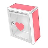 SHINEOFI 3 Stck. Spendenbox Tür Gold Zinn Posteninhaber Spendenbriefkasten Kartenboxen Für Den Empfang Kommerziell Briefkästen Im Freien Paket Versandkartons Postfächer Aluminiumrahmen