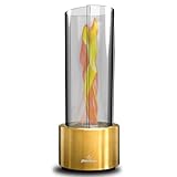 GLANZFEUER® Tischkamin - Premium Bio Ethanol Tischkamin - Tischfeuer Outdoor & Tischfeuer Indoor - Hochwertiger Bioethanol Tischkamin Outdoor für besonderes Ambiente - Tisch Feuer Ethanol Kamin