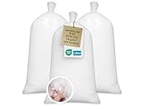 ZOLLNER Füllmaterial Kissen, 3kg, Polyesterhohlfaser Flocken, weiß