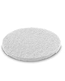 Trevendo 5 Stück 16 Zoll Schleifpad Ø 406 mm, 20 mm stark, für Einscheibenmaschinen (weiß) - ideal zum Endpolieren, Entfernen von überschüssigem Öl, für ein perfektes Finish