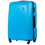 Wings Koffer Hartschale - 76 x 50 x 27 cm Groß Reisekoffer & Trolleys - Ultraleicht Rollkoffer mit Rollen - Koffer Trolley Handgepäck - Hartschalenkoffer Mit Schloss - Trolley Klein für Flugzeug