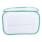 MAGT Zuchtkäfig Schmetterlinge groß, Butterfly House Zuchtkäfig Insekt Habitat Cage Große Faltbare bewegliche Durable Ventilated Schmetterlings-Motte Tieraufzuchts Zucht Anzeige Cage (L)