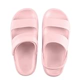 Sandalen Damen Wasserdichte Strandschuhe Schwimmsandalen Beach Schwimmschuhe Leicht Slippers Casual Outdoor Flache Hausschuhe Wasserschuhe Freizeit Badesandalen Badelatschen Badeschuhe