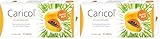 Caricol, 100% natürliche Inhaltsstoffe in Bio-Qualität, Mit Papain, Einfach zu dosieren, 7 Sticks á 20g (140g) (Packung mit 2)