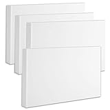 platino24 Schallabsorber aus Basotect G+, 4 Absorberelemente Rechteck 825x550x50mm, Verbesserung der Raumakustik