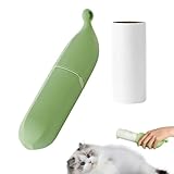 Extra klebriger Fusselroller, Haustier-Fusselroller,Multifunktionaler Tierhaarroller Katzenhaarentferner mit Bananenform | Kleider-Fusselbürsten, tragbarer Fusselentferner für Zuhause, Reisen, Schlafs