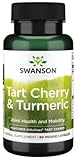 Swanson - Tart Cherry & Turmeric | Unterstützung für Gelenke und Antioxidantien - 60 Kapseln