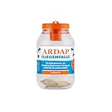 ARDAP Fliegenfalle Außen - Biologische Fliegenfalle Außen - Natürlicher Anti Fliegen Lockstoff mit Langzeitwirkung – Fliegen Fallen Für Garten, Landwirtschaft, etc. Anti-Fliegen (PT19)