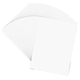 KALIONE 30pcs kohlepapier weiß, Graphit Kopie Tracing Papier A4 weißes Kohlepapier Transferpapier Kohlepapier Pauspapier für Holz Papier Leinwand Glas Keramik, und andere Oberflächen drucken