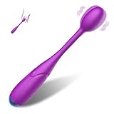Präzise Vibratoren mit Klitorisstimulation für Sie,Hochfreuenz mit 10 Vibrationmodi Sexspielzeug für Paare Extrem Sex Toys,Silikon Stark Leise Vibrator Klitoris Stimulator,Wasserdicht