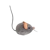 Catstages Squeak Squeak Mouse - Plüschspielzeug für Katzen - mit Katzenminze - Maus