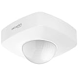 Oktaplex Tim Präsenzmelder 360° Bewegungsmelder Aussen IP65 PIR-Bewegungssensor weiß 230V Aufputz
