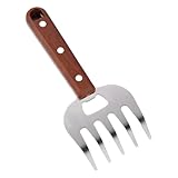 Fleisch -Shredder -Krallen - Lebensmittel -Shredding -Gabel, Ergonomisches Edelstahlwerkzeug, dicker Kochzubehör für Rindfleisch und Hühnchen | Grillhelfer für Papa, Ehemann, Vater, Familienrestaurant
