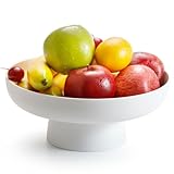 NUTRIUPS Obstschalen, Obstkorb Metall Schwarz, Schwarz Obstschale, Metall Obstkorb, Draht Obstkorb, Obstschalen für die Küche, Großer Runder Metallkorb für Obst und Gemüse (Schwarz) (Weib)
