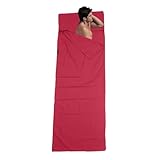 Travel Sleeping Sheet - Faltbarer Liner Sack, Kompakte Schlafabdeckung | Mikrofaser -Campingmatte, Wärmeschildhülle, Weiche Baumwolldecke, Waschbarer, Leichter Quilt, Hostelbettwickel Für Den Einsatz