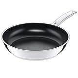 WMF Durado Bratpfanne Induktion 28 cm, Cromargan Edelstahl beschichtet, Bratpfanne Keramikbeschichtung, backofenfest
