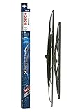 Bosch Scheibenwischer Twin Spoiler 552S, Länge: 550mm/400mm – Set für Frontscheibe