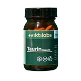 Taurin Kapseln - Hochdosiert 500 mg reines Taurin pro Kapsel - Essenzielle Aminosäure für Energiestoffwechsel & Elektrolythaushalt - Optimal bioverfügbar & ohne Zusatzstoffe - 100% vegan - 120 Kapseln