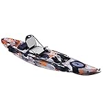 Galaxy Wahoo S Angelkajak ohne Antrieb Sit on top mit Steuer Fishing Kayak, Galaxy Kayaks:(OC) Orange Camo
