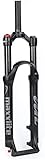 splumzer [EU Stock MTB Gabel 26 27,5 29 Zoll MTB Federgabel Federweg 100mm,1-1/8 Straight Tube/Tapered Tube Mountainbike Gabeln (Direkte Manuelle Sperre, 27,5 Zoll)