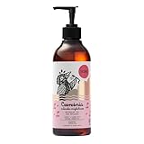 YOPE DUSCHGEL | FEUCHTIGKEITSPFLEGEND, MACHT WEICH, PFLEGT| MANDELMILCH| 98% INHALTSSTOFFE NATÜRLICHEN URSPRUNGS | VEGAN | DUFT: KIRSCHE und MANDELMILCH | 400 ml