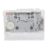 Fockety Kassette Tape Player, DC 5V USB -Kassette zu MP3 -Konverter Tragbarer Kassette Player -Kassettenrekorder mit BT FM -Radio und Kopfhörerbuchse Transparent