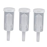 VICASKY 3-teiliges Gärspund Set Aus Glas Mit Stopfen Für Weinballon - Ideal Zum Gären Brauen Und Fermentieren Von Wein Bier Sauerkraut Und Kimchi